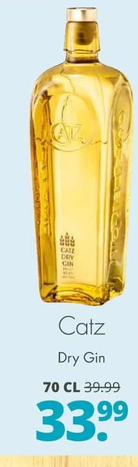 Mitra Catz dry gin aanbieding
