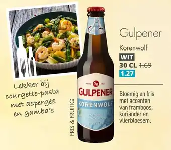 Mitra Gulpener korenwolf aanbieding