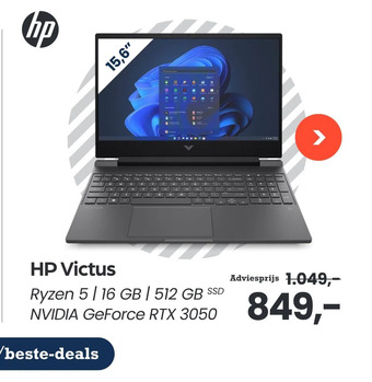 Paradigit Hp victus aanbieding
