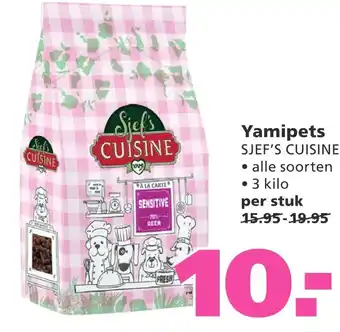 Ranzijn Yamipets sjef's cuisine aanbieding