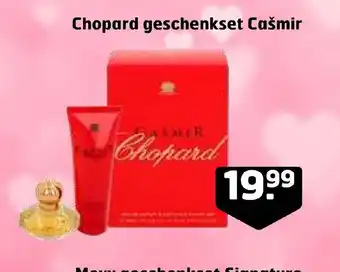 Trekpleister Chopard geschenkset Cašmir aanbieding