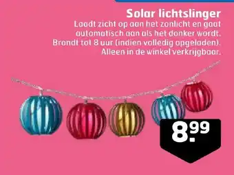 Trekpleister Solar lichtslinger aanbieding