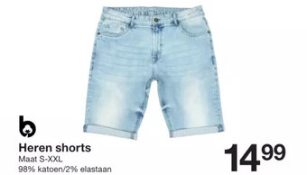 Zeeman Heren shorts aanbieding