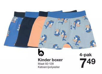 Zeeman Kinder boxer aanbieding