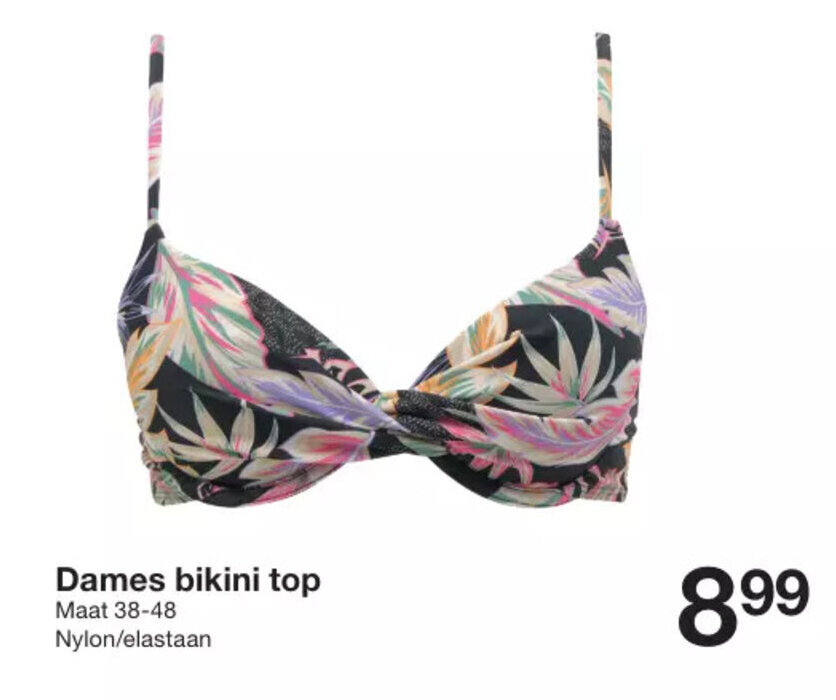 Dames bikini top aanbieding bij Zeeman