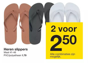 Slippers aanbieding heren online