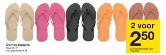 Zeeman Dames slippers aanbieding