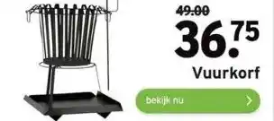 GAMMA Vuurkorf aanbieding