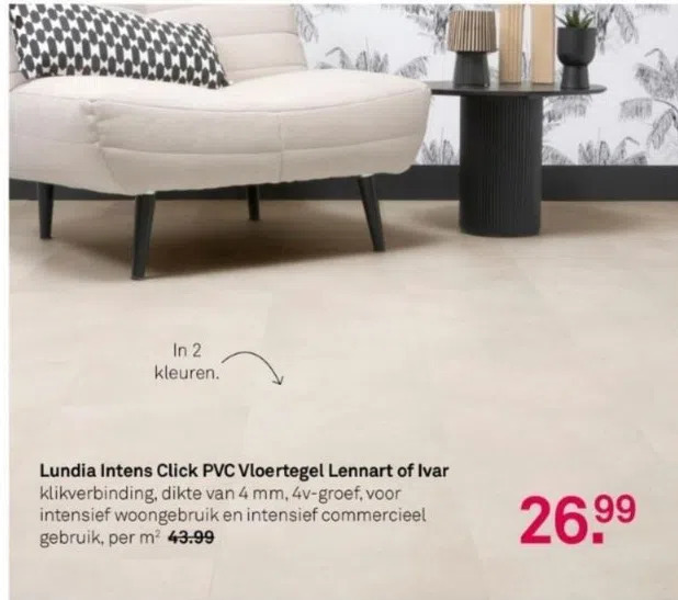 Lundia intens click c vloe gel lennart of ivar aanbieding bij Karwei