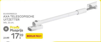 Praxis Axa telescopische uitzetter aanbieding