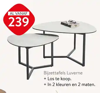 Profijt Meubel Bijzettafels luverne aanbieding