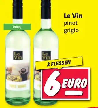 Nettorama Le Vin pinot grigio aanbieding