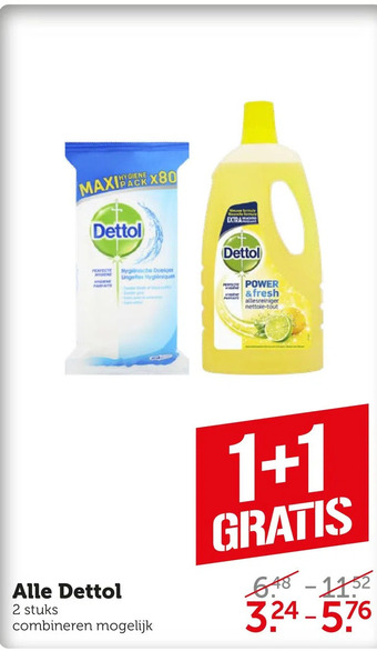 Coop Alle dettol aanbieding