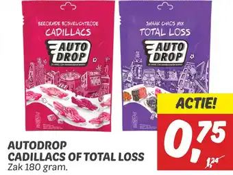 Dekamarkt Autodrop cadillacs of total loss aanbieding