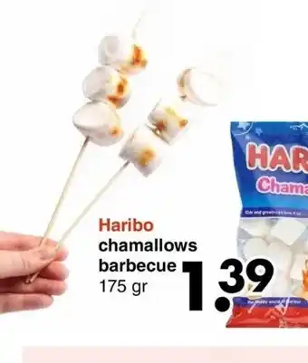 Wibra Haribo chamallows barbecue 175 gr aanbieding