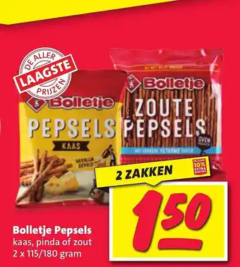 Nettorama Bolletje pepsels aanbieding