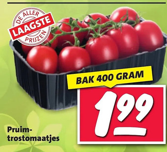 Nettorama Pruim-trostomaatjes aanbieding