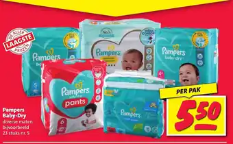 Nettorama Pampers baby-dry aanbieding