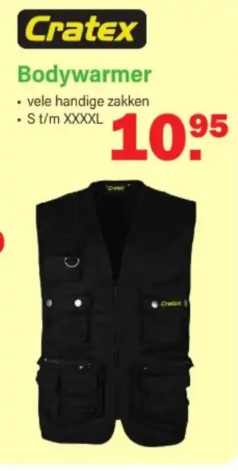 Van Cranenbroek Cratex Bodywarmer aanbieding