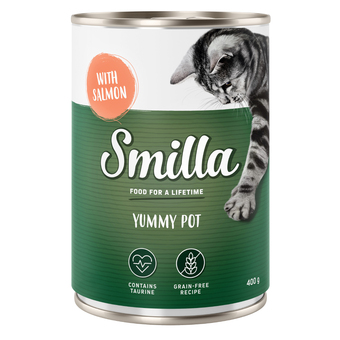 Zooplus 20x400g smulpannetje zalm smilla kattenvoer aanbieding
