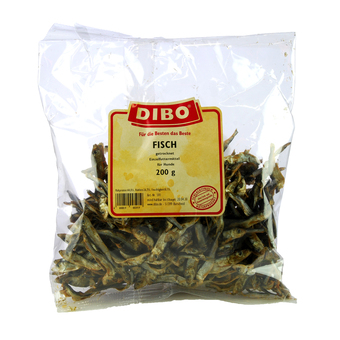 Zooplus 200g dibo gedroogde vis hondensnacks aanbieding