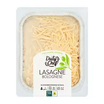 Coop Daily chef lasagne bolognese aanbieding