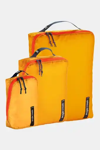 Bever Eagle creek pack-it isolate cube set xs/s/m donkergeel/oranje aanbieding