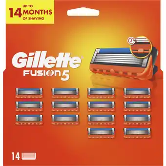 Albert Heijn Gillette fusion5 scheermesjes voordeelverpakking aanbieding