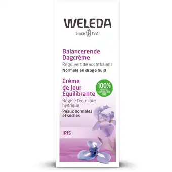 Albert Heijn Weleda iris hydraterende dagcrème aanbieding