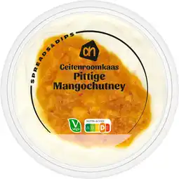 Albert Heijn Ah roomkaas met mangochutney en geitenkaas aanbieding