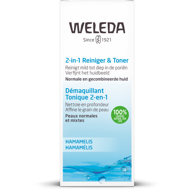 Albert Heijn Weleda 2-in-1 reiniging aanbieding