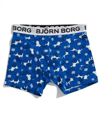 terStal Heren boxershort bjorn borg blauw in maat aanbieding