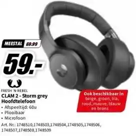 MediaMarkt Fresh rebel aanbieding