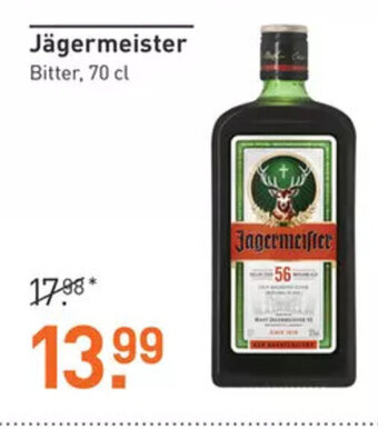 Gall & Gall Jagermeister 70cl aanbieding