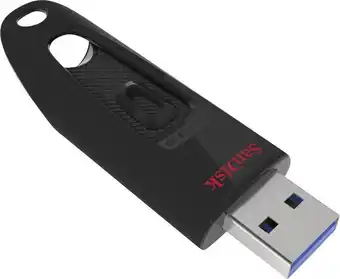 Conrad Sandisk ultra® usb 3.0 usb-stick 32 gb usb 3.2 gen 1 (usb 3.0) zwart sdcz48-032g-u46 aanbieding