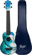 Bol.com Flight longneck sopraan ukelele - travel series - surf aanbieding