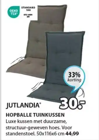 Jysk Jutlandia hopballe tuinkussen 50x11x6CM aanbieding