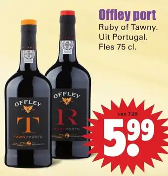 Dirk Offley port 750ml aanbieding