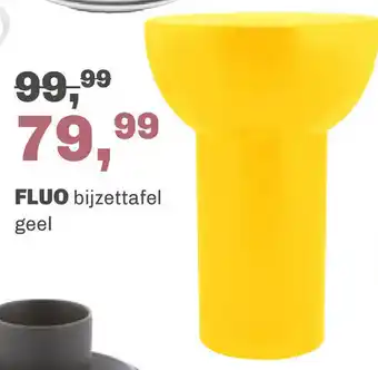 Trendhopper FLUO bijzettafel geel aanbieding