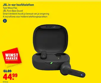 Makro JBL in-ear hoofdtelefoon aanbieding