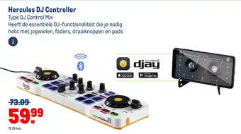 Makro Hercules DJ Controller aanbieding