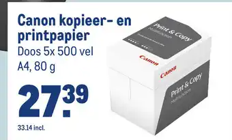 Makro Canon kopieer- en printpapier aanbieding