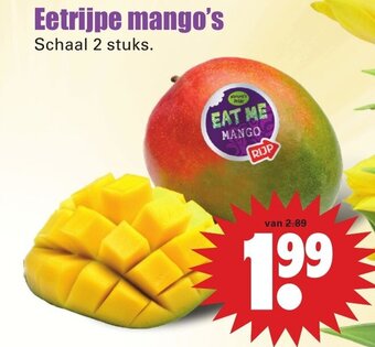 Dirk Eetrijpe mango's aanbieding