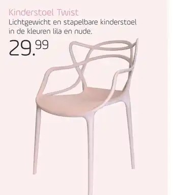 Coppelmans Kinderstoel twist aanbieding