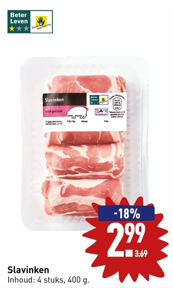 ALDI Slavinken 400G aanbieding