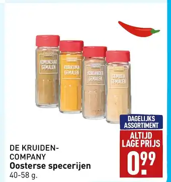 ALDI DE KRUIDEN-COMPANY Oosterse specerijen aanbieding