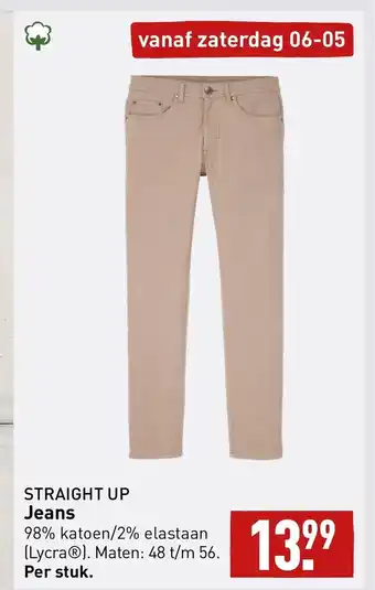 ALDI STRAIGHT UP Jeans aanbieding