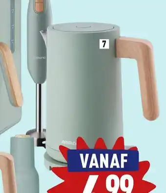 ALDI AMBIANO 7 Japandi waterkoker 1.7 L 2200W aanbieding