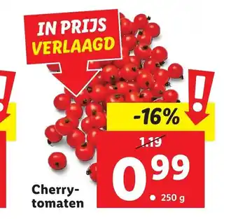 Lidl Cherry-tomaten 250 g aanbieding