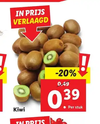 Lidl Kiwi aanbieding